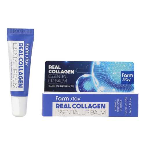 Бальзам для губ FarmStay Lip balm Real Collagen Essential 10 мл