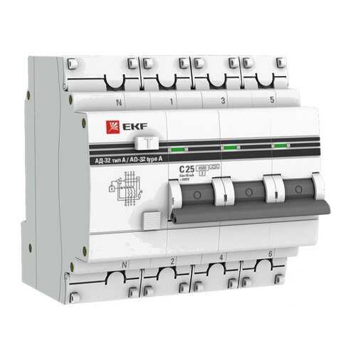 Дифавтоматы EKF DA32-32-30-4P-a-pro