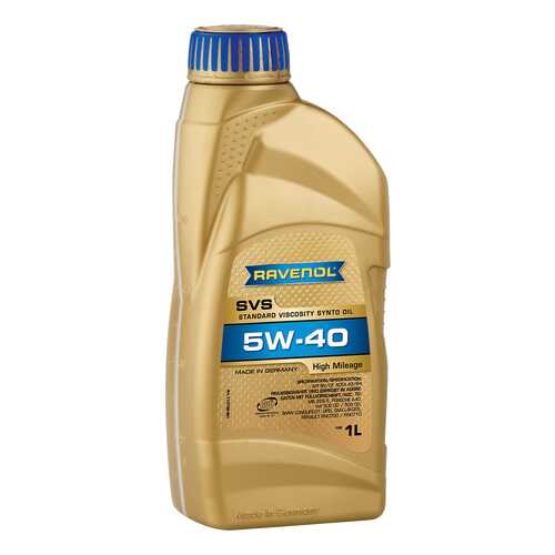 Моторное масло Ravenol SVS Standard Viscosity Synto Oil SAE 5W-40 1л