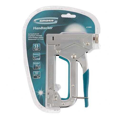 Механический степлер GROSS Handwerker 41000