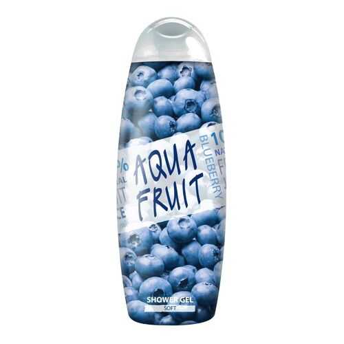Гель для душа AQUAFRUIT blueberry soft 420 мл
