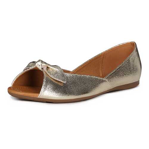Балетки женские T.Taccardi K0652PT-1E золотистые 38 RU