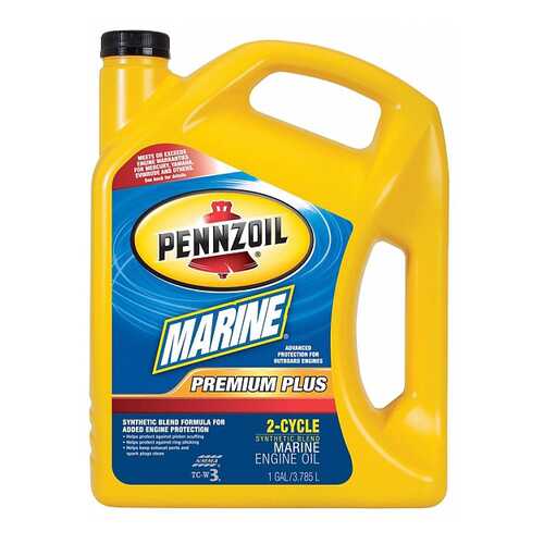 Моторное масло Pennzoil Marine Premium Plus 2-Cycle 5W-20 3,785л