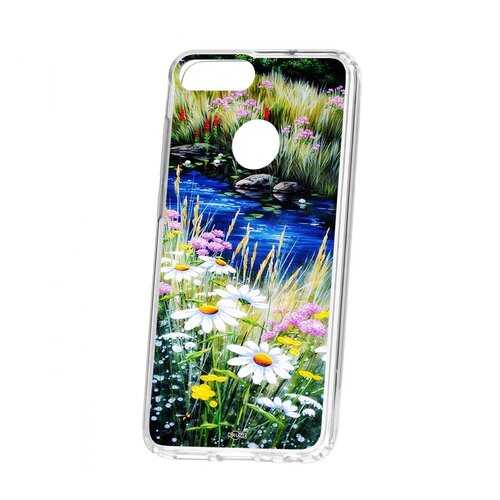 Чехол Kruche Huawei Honor 9 Lite Print Ромашки у ручья
