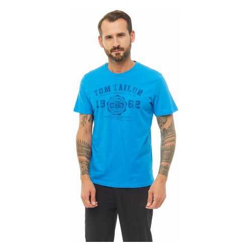Футболка мужская TOM TAILOR 1008637-10335 синяя XS