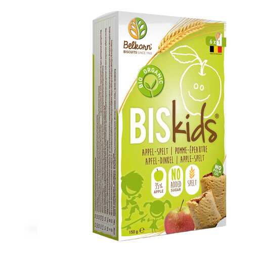 Печенье детское BelKorn Bis Kids с яблоками 150 г