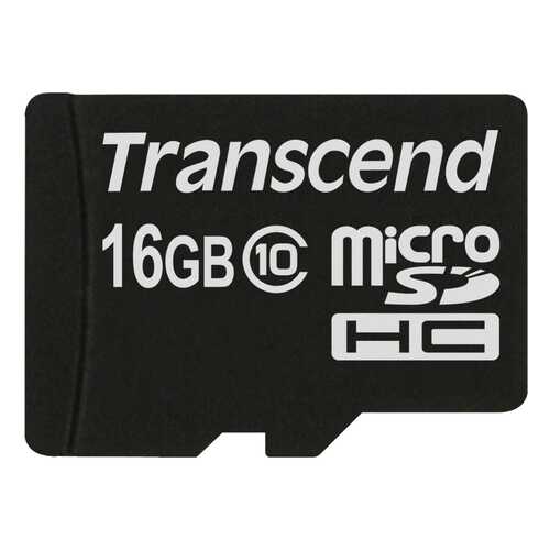 Карта памяти Transcend Micro SDHC Premium TS16GUSDC10 16GB