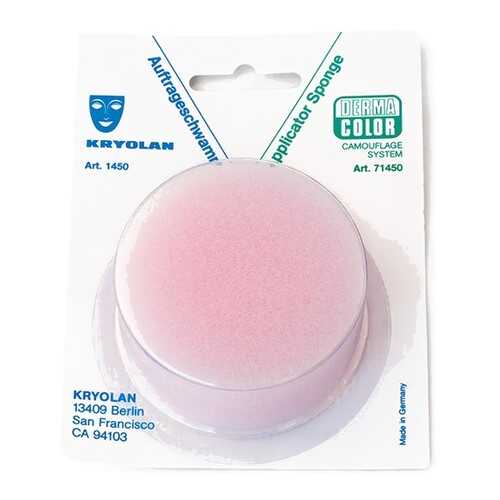 Спонж поролоновый круглый/Round Make-up Sponge 5 см. (Цв: n/a)/Kryolan/1450