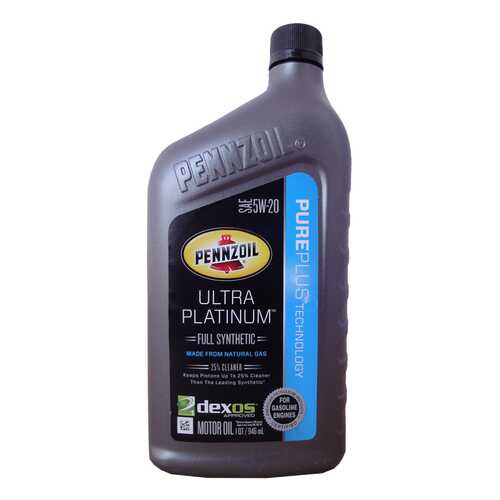 Моторное масло Pennzoil Ultra Platinum 5w-20 0,946л