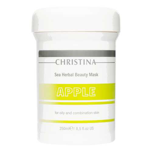 Маска для лица Christina Sea Herbal Beauty Mask Green Apple 250 мл
