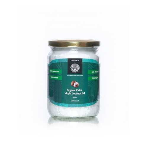 Органическое кокосовое масло Extra Virgin Coconut Oil холодного отжима 500 мл