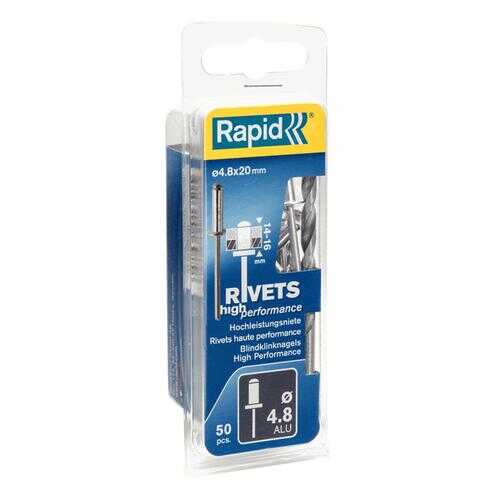 Заклепки вытяжные RAPID 4.8x20мм (5000391) 50 шт.