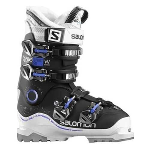 Горнолыжные ботинки Salomon X Pro 90 W 2018, black/white/anthracite, 24.5