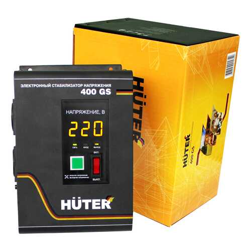 Однофазный стабилизатор Huter 400GS