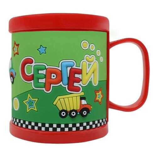 Детская кружка 3D Be Happy с именем Сергей