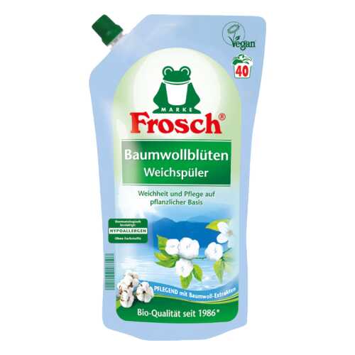 Ополаскиватель для белья Frosch цветы хлопка 1 л