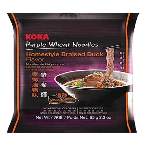 Лапша сингапурская Koka со вкусом утки в пакете 85 г