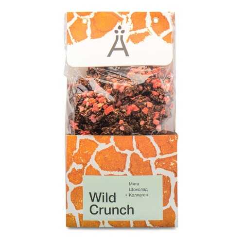 Гранола хрустящая Wild Crunch, «Мята и Шоколад» от Елены Наумовой, 260 г, Москва