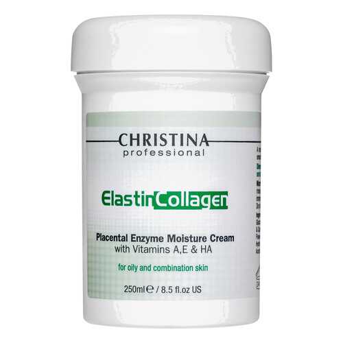 Крем для лица Christina Elastin Collagen Placental Enzyme Moisture Cream 250 мл