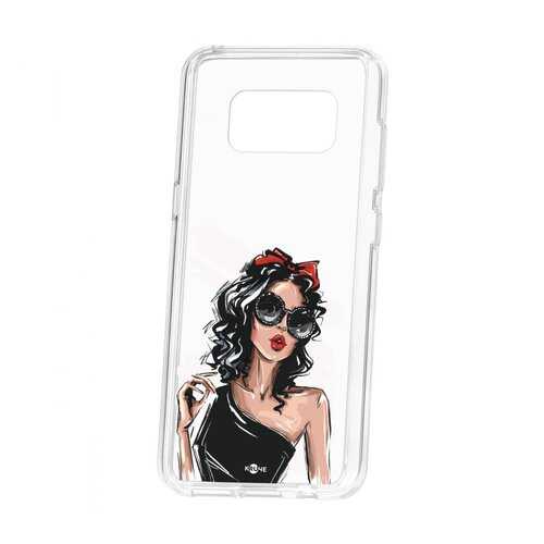 Чехол Kruche Samsung Galaxy S8 Print Фэшн леди