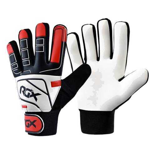 Вратарские перчатки RGX GFB04, white/black/red, S