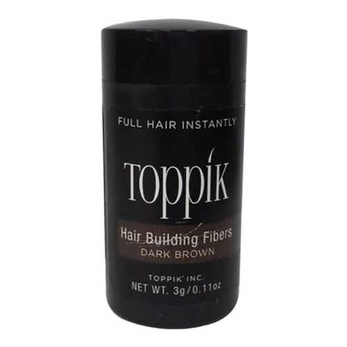 Пудра-загуститель для волос Toppik Hair Building Fibers Брюнет 3 гр