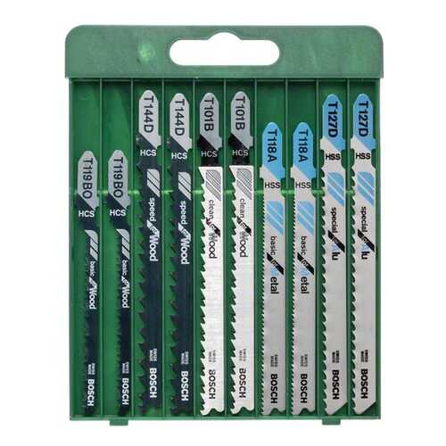Пилки для лобзика Bosch SET T-ХВ 2609256746