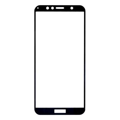 Защитное стекло на весь экран полноклеевое для Huawei Honor 7C / Honor 7A Pro черное