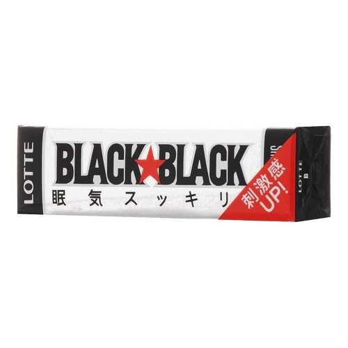 Жевательная резинка Lotte black black