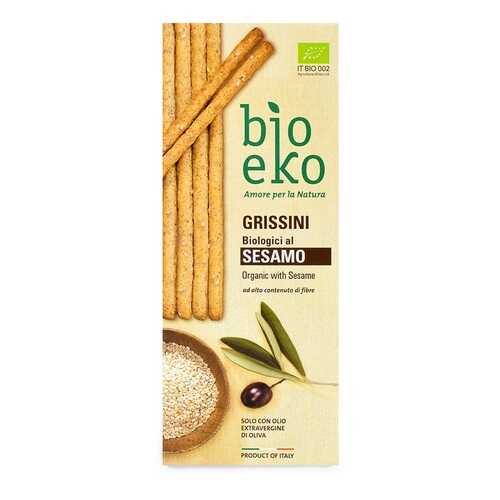 Гриссини из цельнозерновой пшеничной муки с кунжутом БИО, EKO BIO, 125 г, Италия