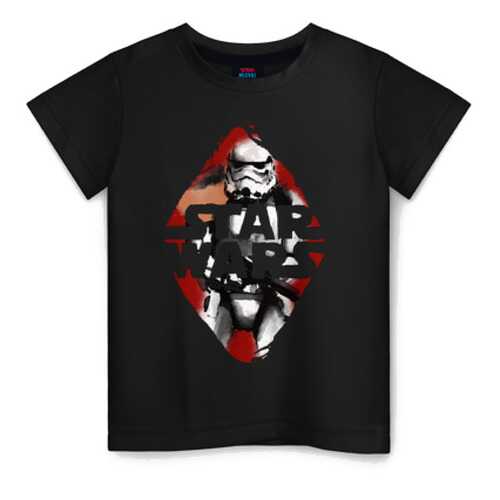 Детская футболка ВсеМайки Stormtrooper-officer хлопок, р. 128