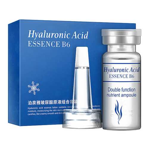 Сыворотка для лица BioAqua Hyaluronic Acid Essence B6 Double Function Nutrient Ampoule