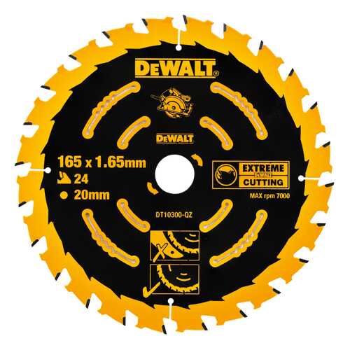 Диск по дереву для дисковых пил DeWALT DT10300-QZ