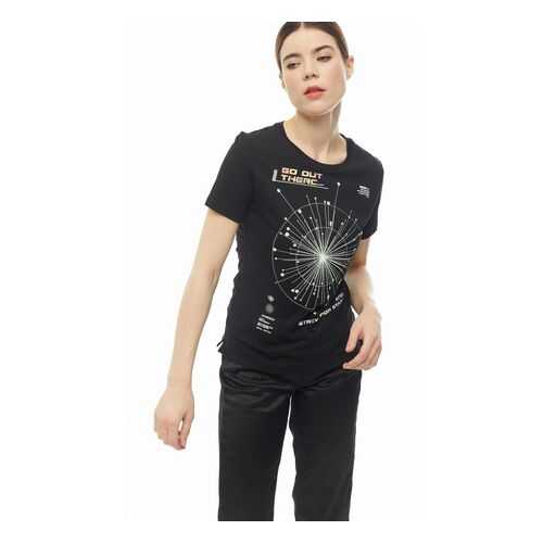 Футболка женская Guess W0YI0B-K46D1 черная XS