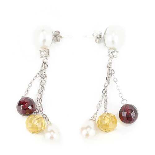 Серьги женские YOUKON AЕ 24413 серебристые