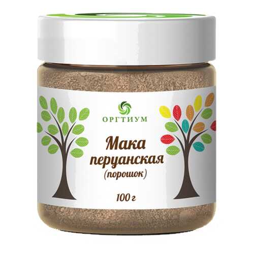Мака перуанская Оргитум желтая био 100 г