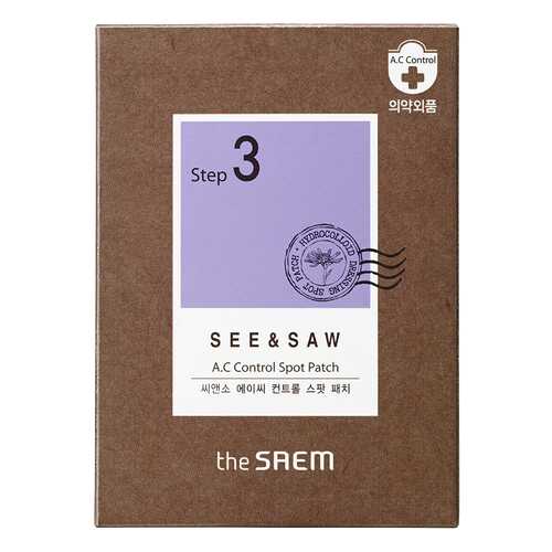 Средство для проблемной кожи the SAEM See & Saw A, C Control Spot Patch 24 шт