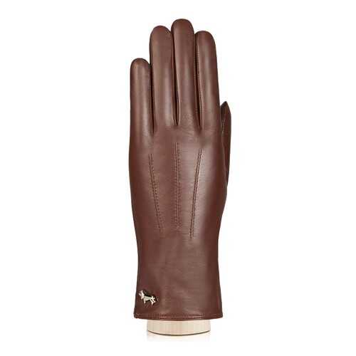 Перчатки женские Labbra LB-4607 коричневые 6