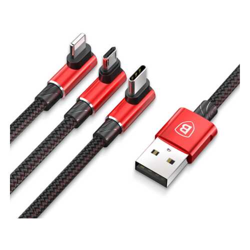Кабель Baseus MVP Mobile game Lightning Red