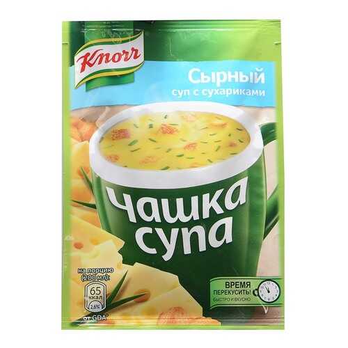 Суп Knorr чашка сырный с сухариками 15 г