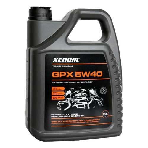 Моторное масло Xenum GPX 5W-40 5л