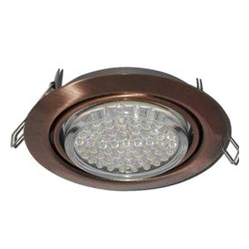 Ecola Gx53-Ft9073 Светильник Встраиваемый Поворотный Черная Медь 40X120 Fp5390Ecb