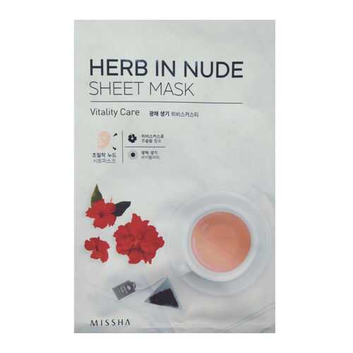 Маска для лица Missha Herb In Nude Sheet Mask Vitality Care 23 г