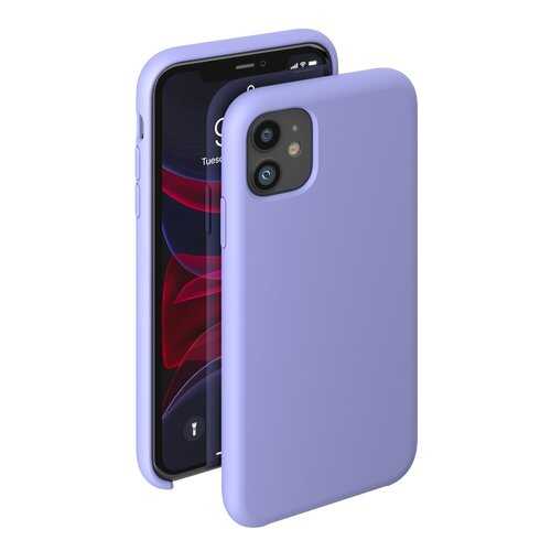 Чехол Deppa Liquid Silicone Case для Apple iPhone 11 (Лавандовый)