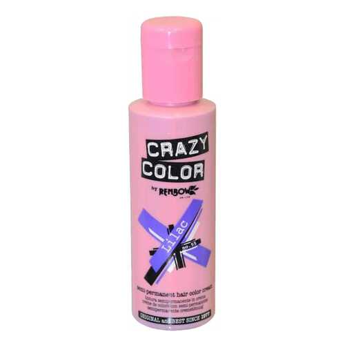 Краска для волос Renbow Crazy Color Semi-Permanent Hair Color Cream 55 Lilac 100 мл