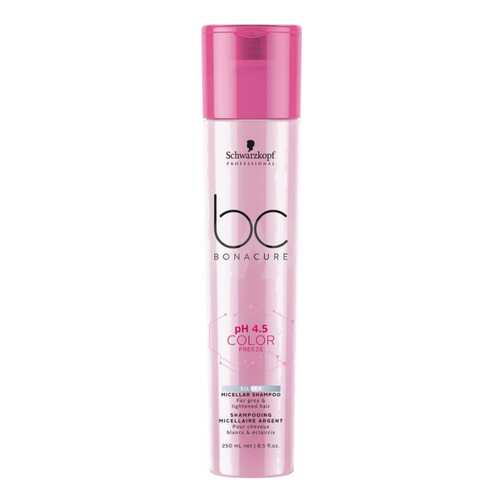 Шампунь Schwarzkopf BC Bonacure pH 4,5 Color Freeze с фиолетовым оттенком 250 мл