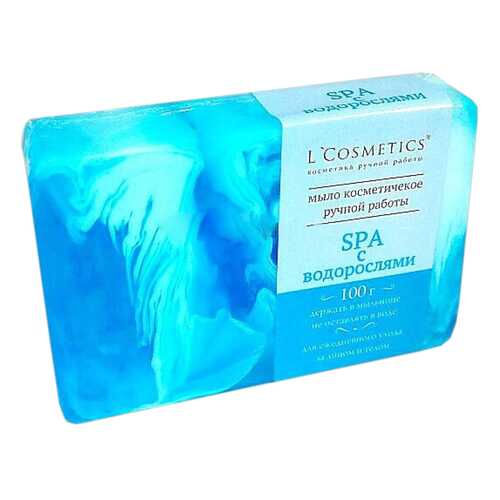 Косметическое мыло L`Cosmetics SPA с морскими водорослями 100 г