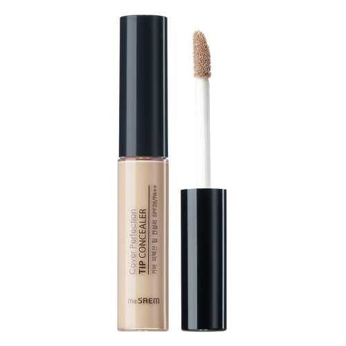 Консилер для лица the SAEM Cover Perfection Tip Concealer 01 Clear Beige 6,5 г