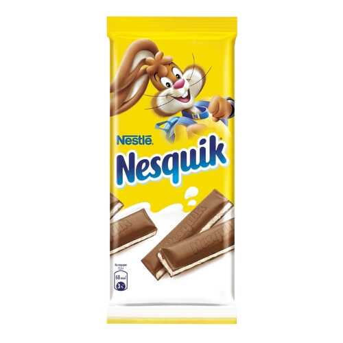 Шоколад молочный Nesquik с молочной начинкой 100 г