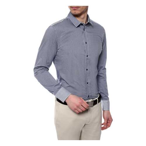 Рубашка мужская BIKKEMBERGS D1DB6010681W синяя XL